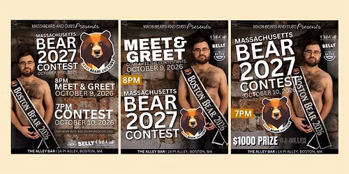Massachusetts Bear 2027 Contest!