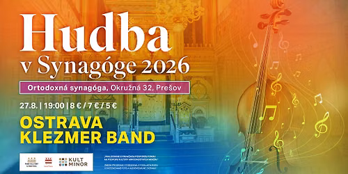 HUDBA V SYNAG\u00d3GE | OSTRAVA KLEZMER BAND