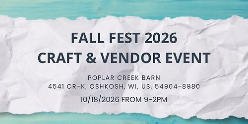 Annual Fall Fest 2026