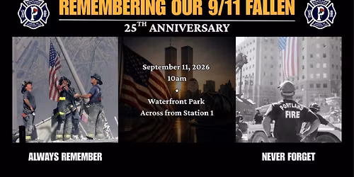 Remembering our 9\/11 Fallen - Portland, Oregon
