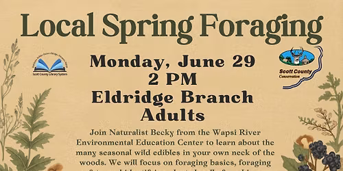 Local Spring Foraging (Eldridge)