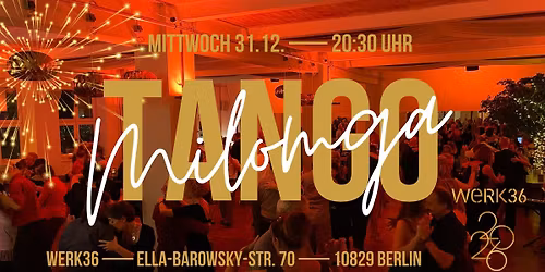 SILVESTER MILONGA - La Bruja @weRK36