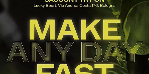 MAKE ANY DAY FAST \\\\ Saucony x Lucky Sport & Giulia Muvesss