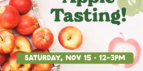 Free! Organic Apple Tasting