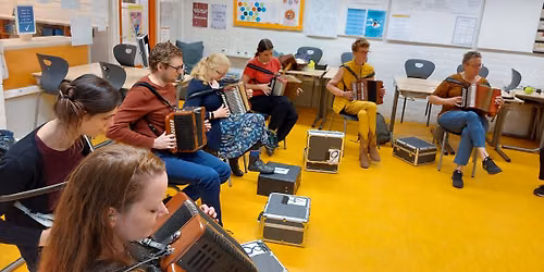 Workshopdag voor bourdonmuziek, (bal) folk en samenspel