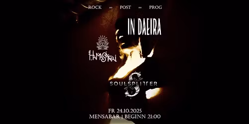 Rock \u221e Post \u221e Prog | 3 Livebands Mensabar Freiburg