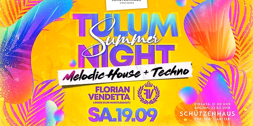 Florian Vendetta: Tulum Summer Night