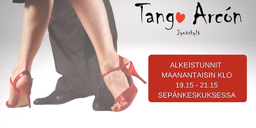 Argentiinalaisen tangon alkeet: viikko-opetus Jyv\u00e4skyl\u00e4ss\u00e4