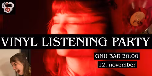 Vinyl Listening Party med Mina My