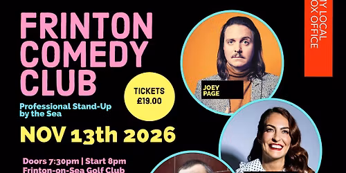 November: Frinton Comedy Club