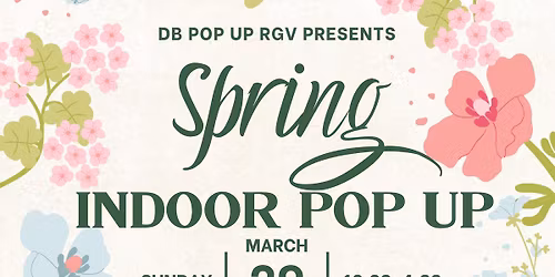SPRING INDOOR POP UP !\ud83d\udc90