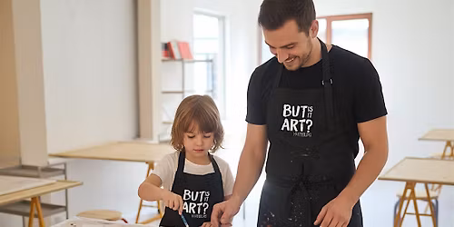 Kinder Malstudio - kreative Ferien mit Acrylfarbe und Leinwand