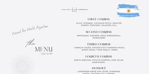 Chef Series: Around the World: ARGENTINA