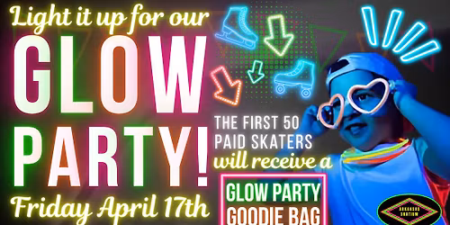 Arkansas Skatium GLOW PARTY!