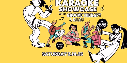 Don't Stop Believin, Live Band Karaoke Showcase with Groove Therapy - hosted by DJ Lou