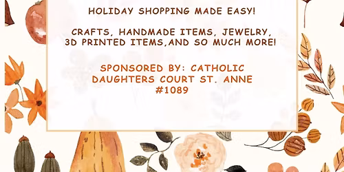 15th Annual Holiday Craft Fair