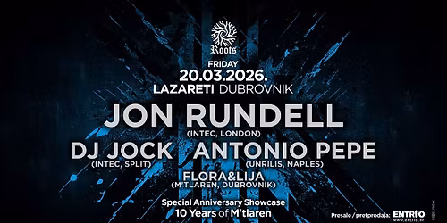 Roots w. JON RUNDELL\/DJ JOCK\/ANTONIO PEPE\/FLORA&LIJA
