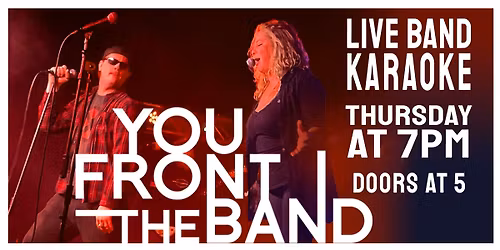 Live Band Karaoke with "You Front The Band"