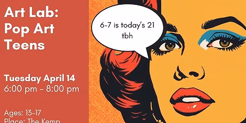 Art Lab: Pop Art Teens