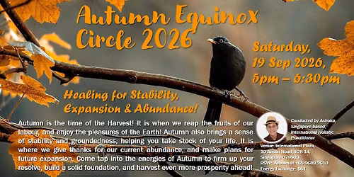 Autumn Equinox Circle 2026