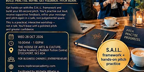 So, What Do You Do? A 60-Second Pitch Masterclass | Stockport