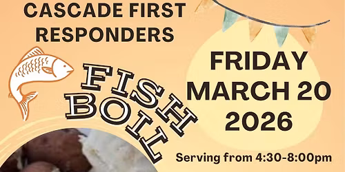 Cascade First Responders Fish Boil