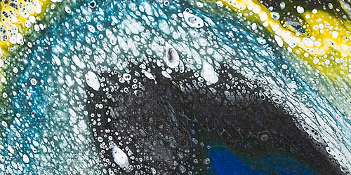 Paint Pouring Canvas Art