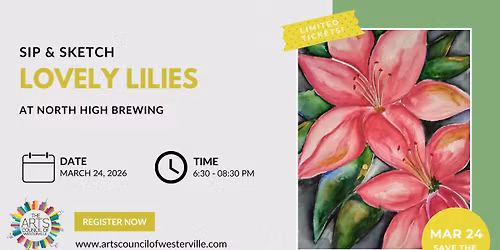 March Sip & Sketch at North High Brewing