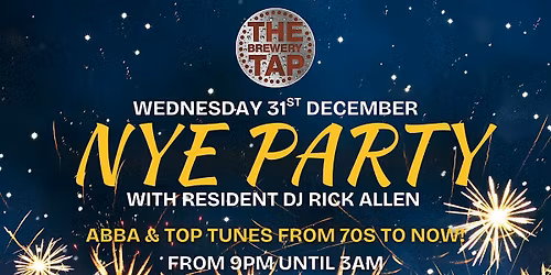 NEW YEAR'S EVE PARTY 2025: ABBA & TOP TUNES FROM 70S TO NOW!