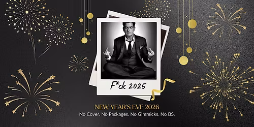 Gimmick free New Years Eve party to say farewell to 2025!