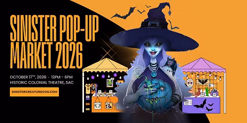 Sinister Pop-Up Market & Sinister Film Festival