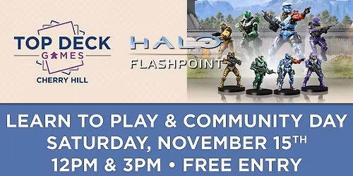 Halo: Flashpoint Learn to Play & Community Day