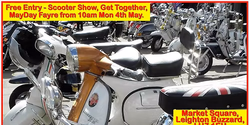 SCOOTER SHOW\/GET TOGETHER & MAYDAY FAYRE IN THE HIGH STREET