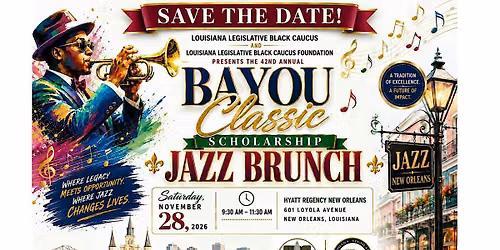 LLBC\/LLBCF Bayou Classic Scholarship Jazz Brunch