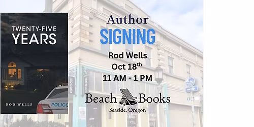 Author Signing - Rod Wells