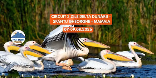 \ud83c\udf3f\ud83c\udf0a CIRCUIT 3 ZILE DELTA DUN\u0102RII \u2013 SF\u00c2NTU GHEORGHE \u2013 MAMAIA \ud83c\udf0a\ud83c\udf3f\n07\u201309.08.2026
