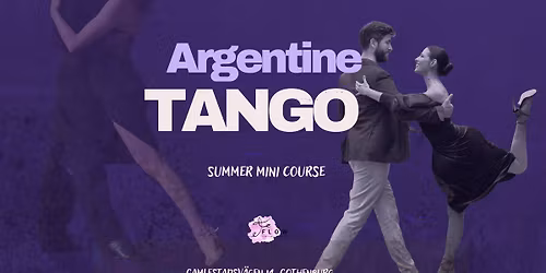 \ud83d\udc83 Beginner Tango Mini Course (Mondays)