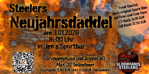 STEELERS Neujahrsdaddel