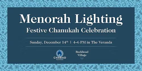 Chanukah celebration at the prestigious Buckhead Shops!