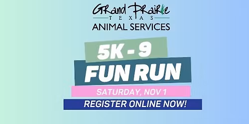 3rd Annual 5K9 Fun Run
