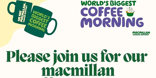 Macmillan Coffee Morning