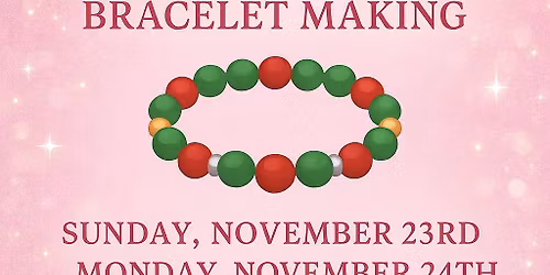 \ud83c\udf32\ud83d\udc8e Crystal Holiday Bracelet Making at The Bluegrass Witch\ud83d\udc8e\ud83c\udf32