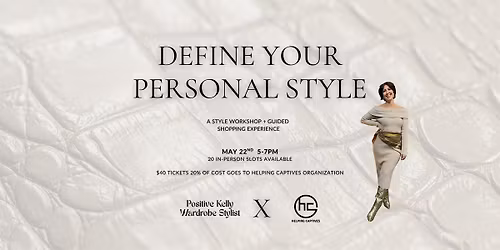 Define Your Personal Style Workshop at Helping Captives Thrift Store