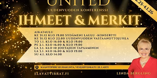 IHMEET & MERKIT - UNITED uudenvuoden konferenssi
