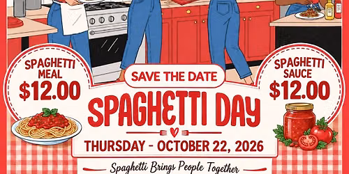 Spaghetti Day Hosted by The Salvation Army Women's Auxiliary of Shawnee Ok.