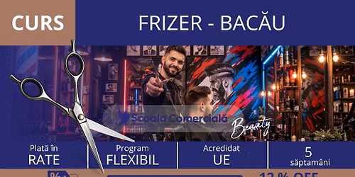 Curs Frizer┃BACĂU┃AM