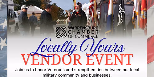 Locally Yours Vendor Event