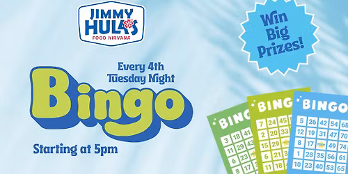 Bingo Night at Jimmy Hula's 