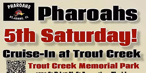 Pharoahs Car Club 5th Saturday Cruise In