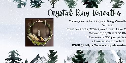 Crystal Ring Wreaths